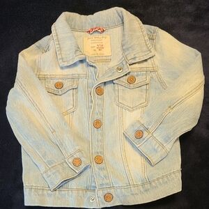 Zara Light Blue Kids Jean Jacket